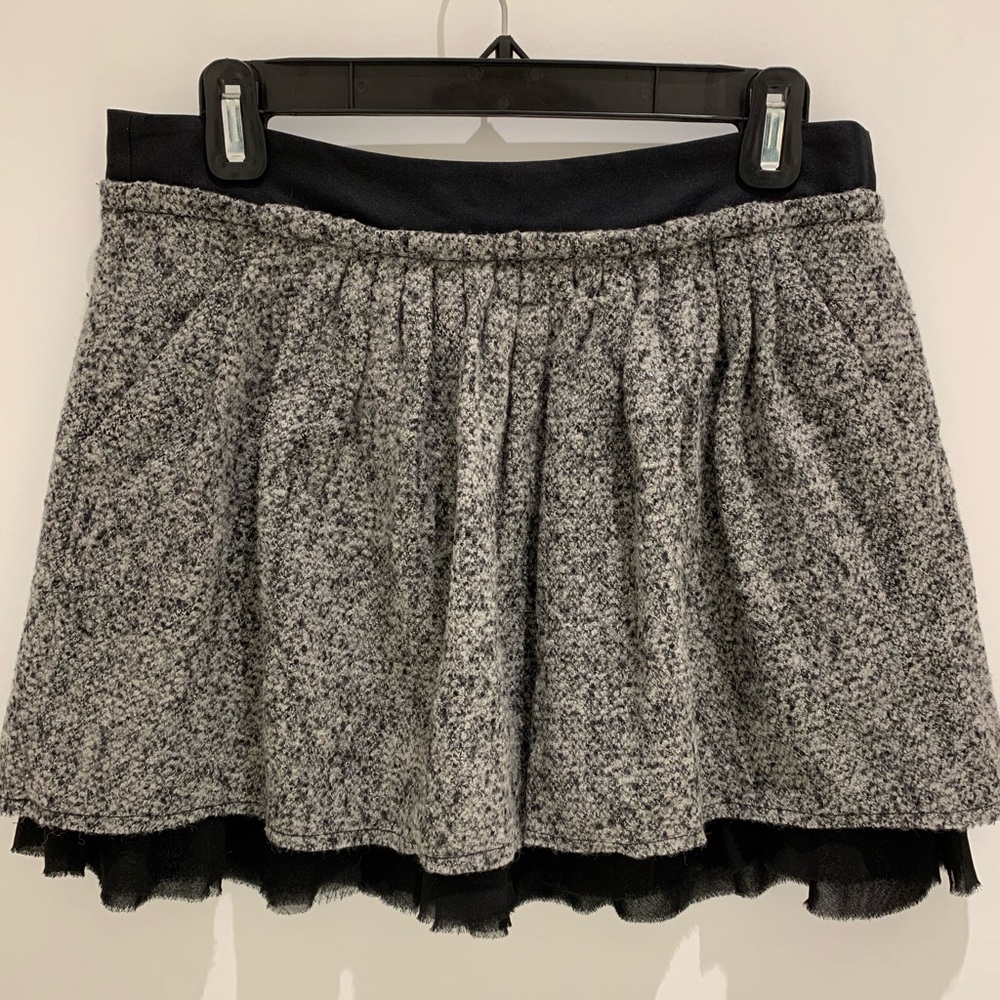 Tommy (Tommy Hilfiger) Wool Ruffle Skirt